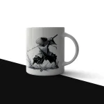 Ronin in the Splash Ceramic Mug