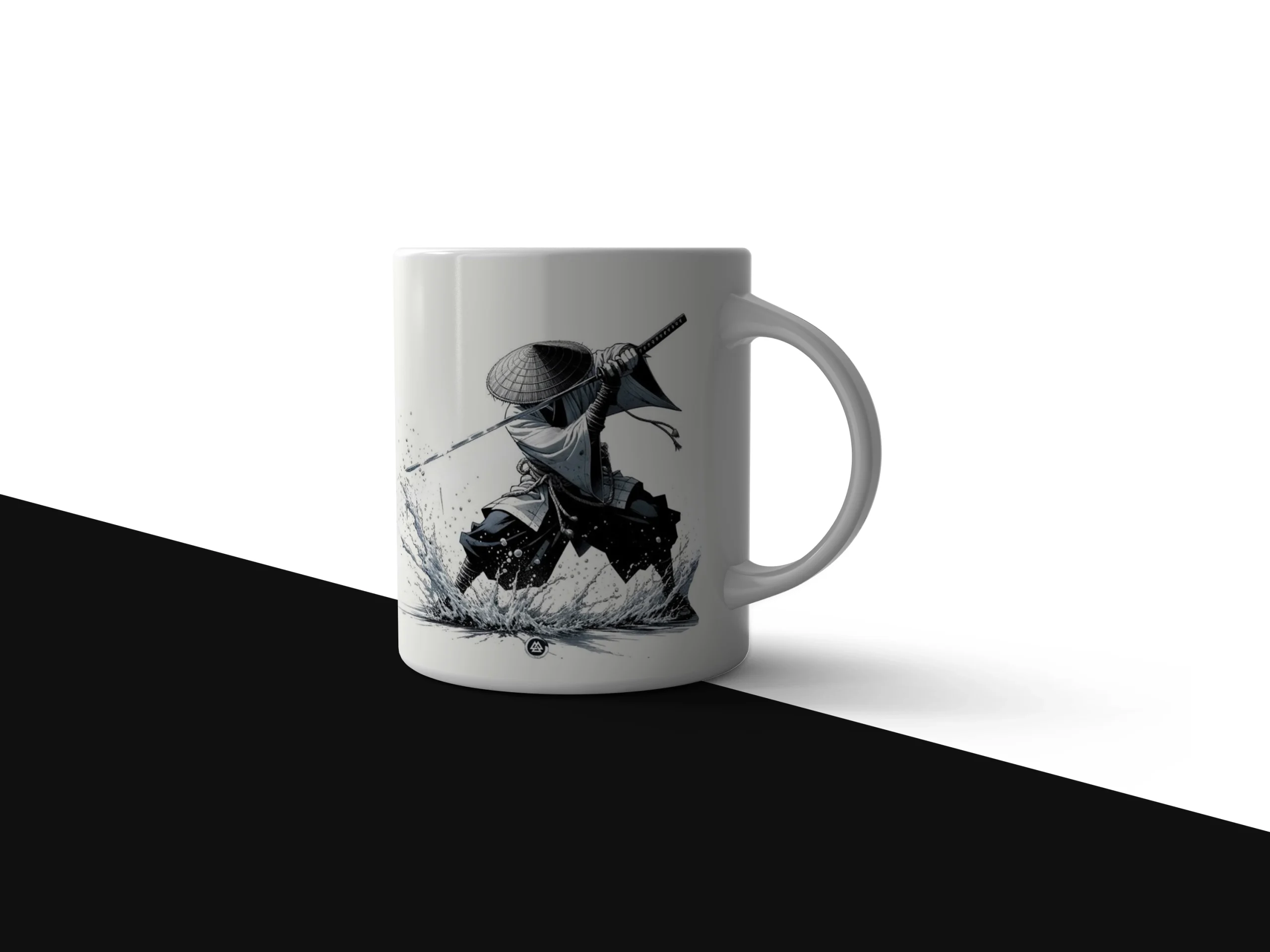 Ronin in the Splash Ceramic Mug
