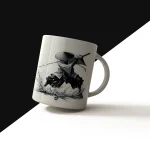 Ronin in the Splash Ceramic Mug