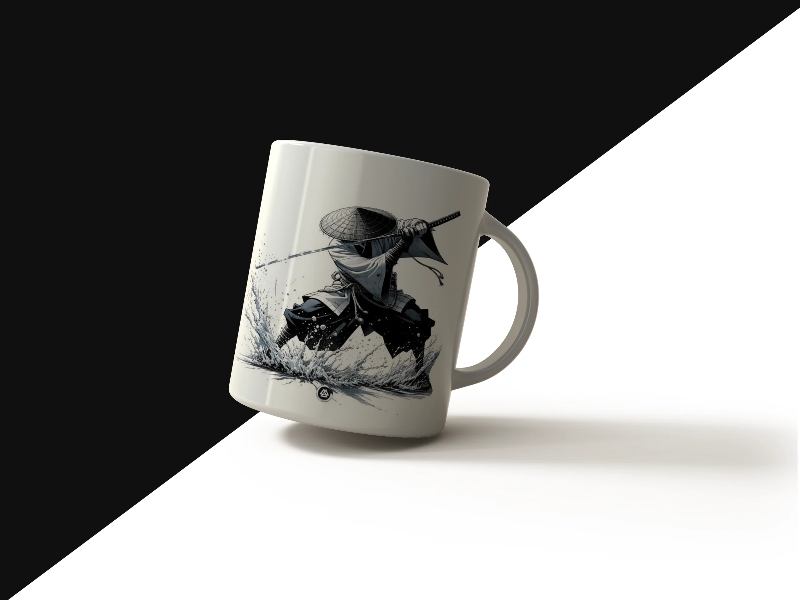 Ronin in the Splash Ceramic Mug