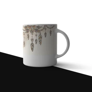 Boho Feathers Dreamcatcher Mug