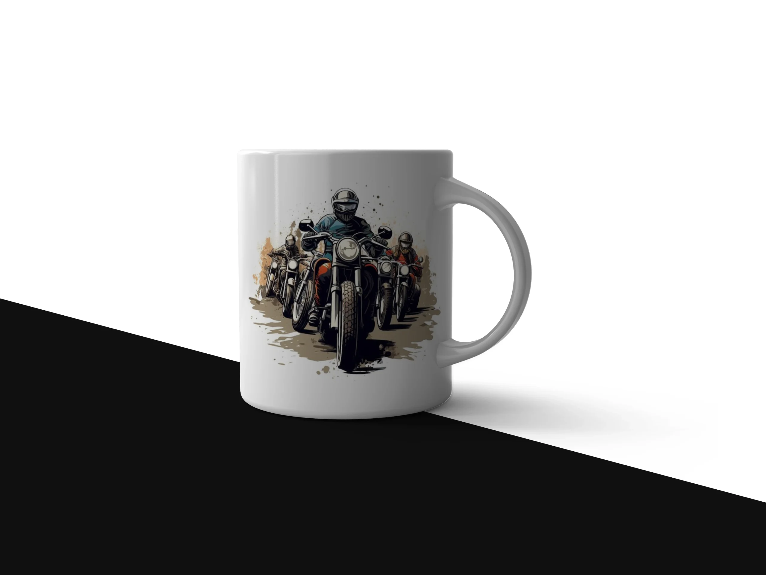 Biker Crew Retro Adventure Mug