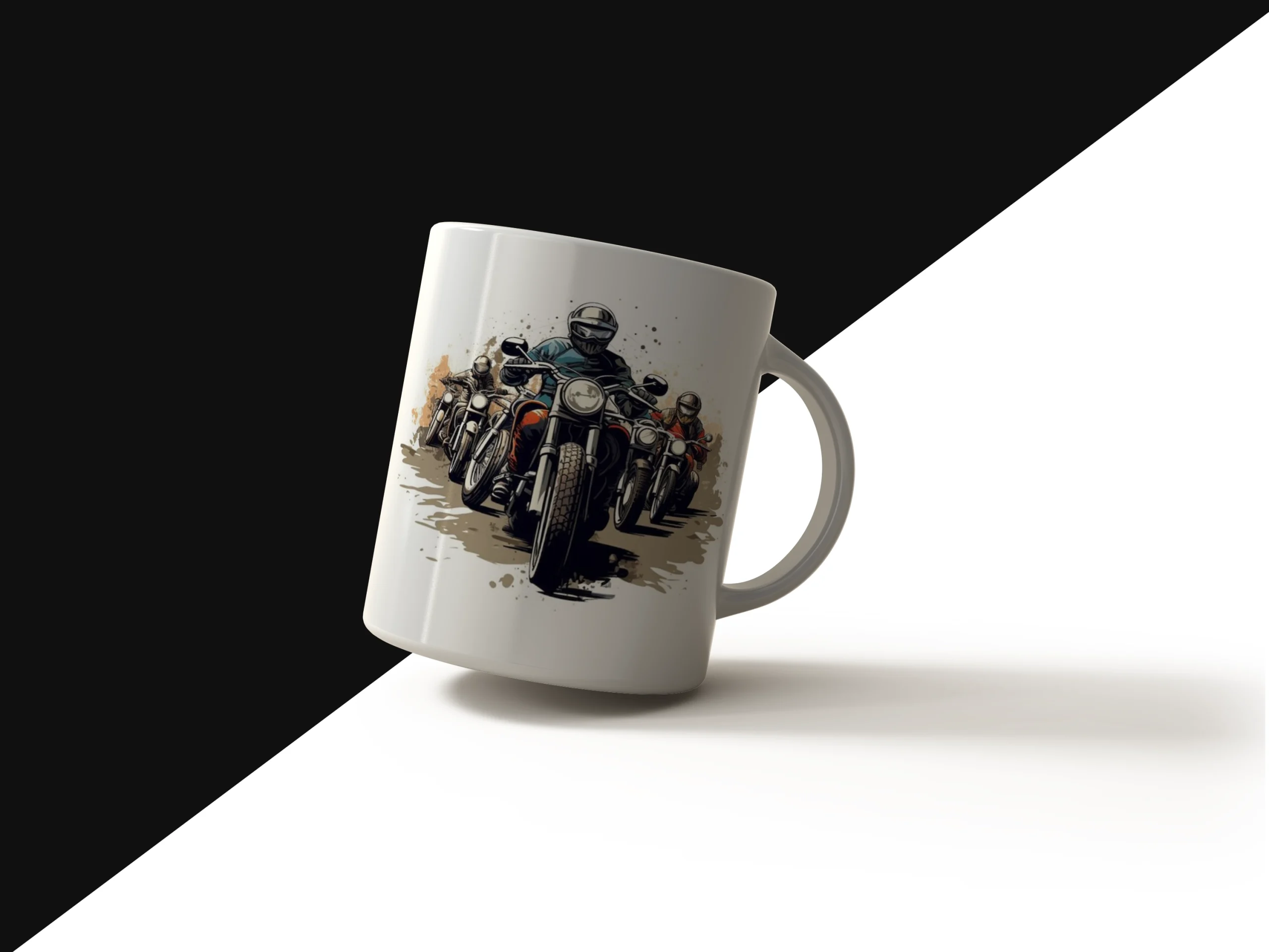 Biker Crew Retro Adventure Mug