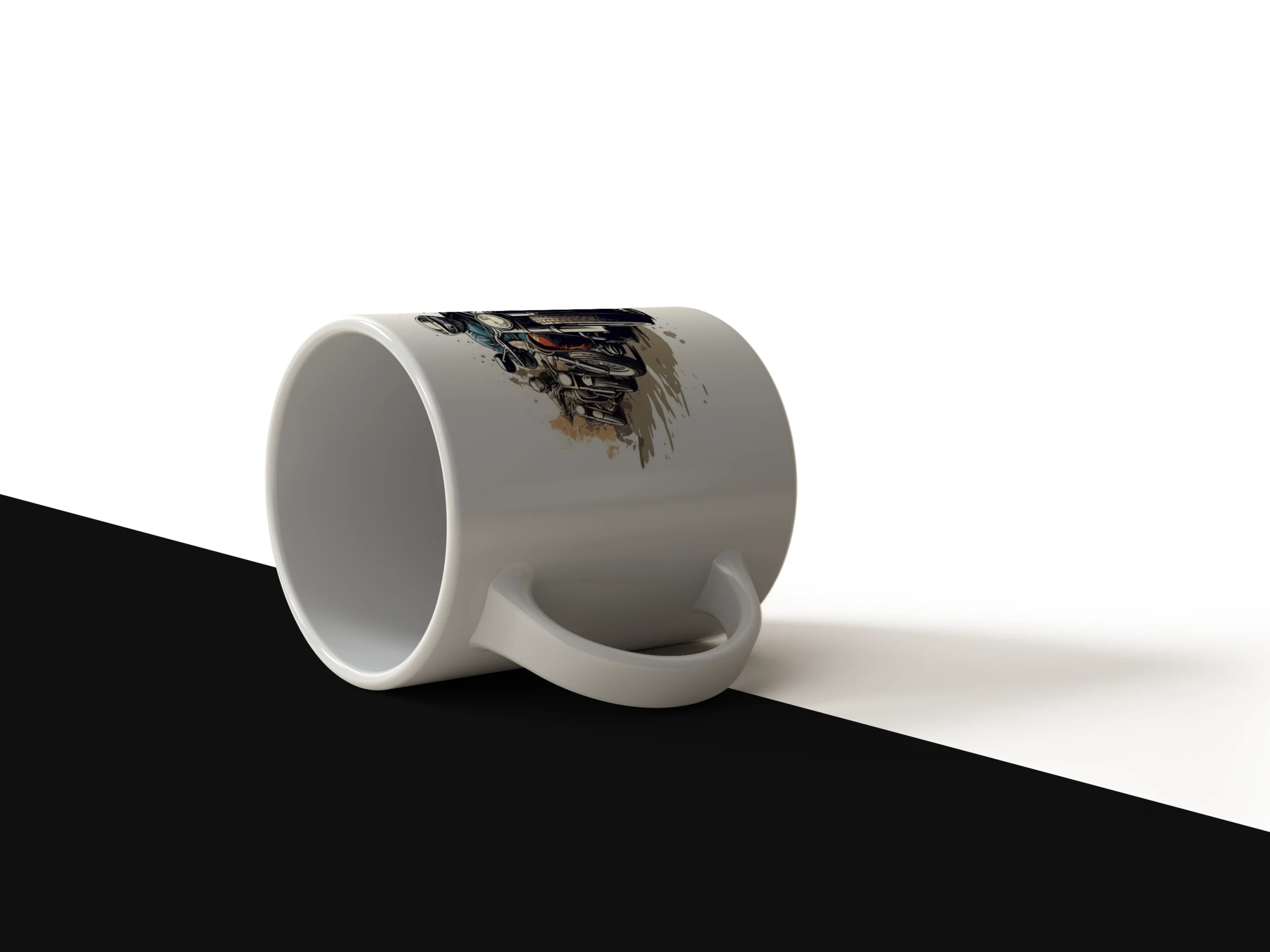 Biker Crew Retro Adventure Mug