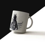 Biker Couple Road Trip Sketch Mug