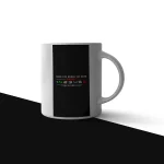 Biker Gear Shift Life Quote Mug