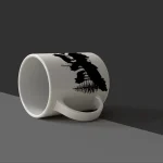 Wild Wolf Pack Silhouette Mug