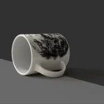 Moonlight Wolf Family Sketch Mug