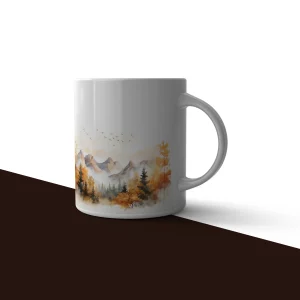 Autumn Mountain Horizon Mug