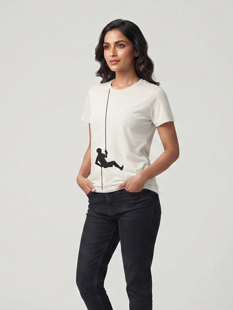 Rock Climbing Silhouette T-Shirt