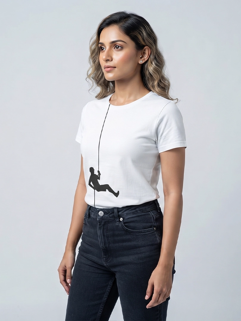 Rock Climbing Silhouette T-Shirt