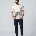 Resting Lion on Cliff T-Shirt