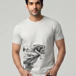 Resting Lion on Cliff T-Shirt