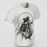 Biker Speedometer Retro T-Shirt