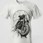 Biker Speedometer Retro T-Shirt