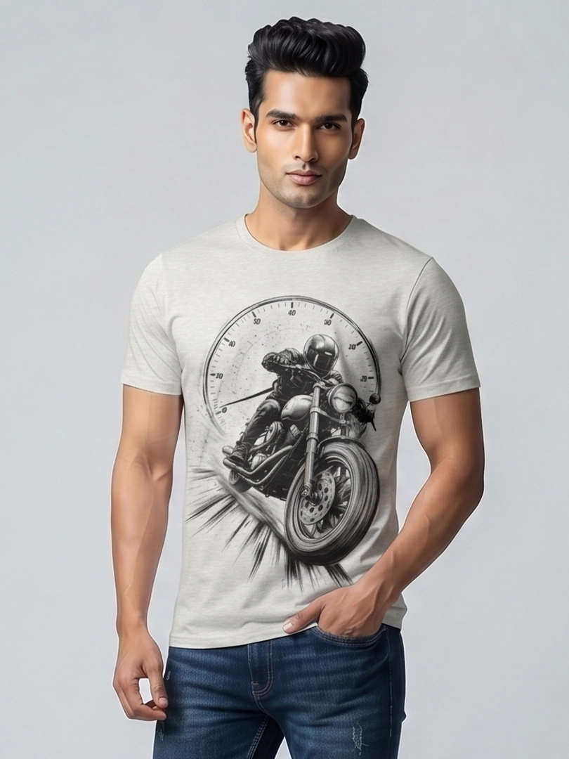 Biker Speedometer Retro T-Shirt