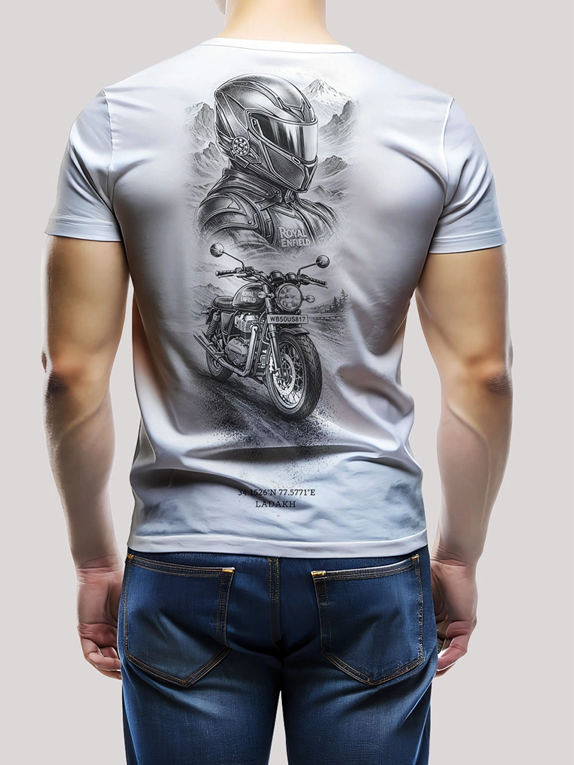 Royal Enfield Ladakh Biker T-Shirt