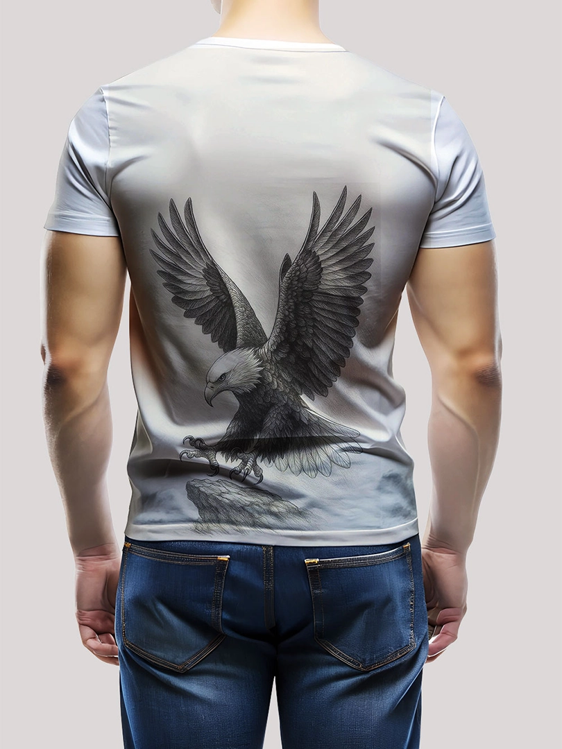 Majestic Eagle Rocky Peak T-Shirt